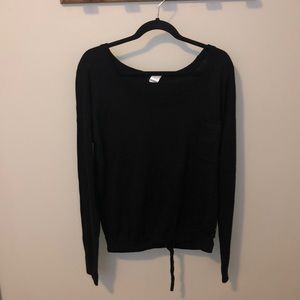 Buttery soft black long sleeve